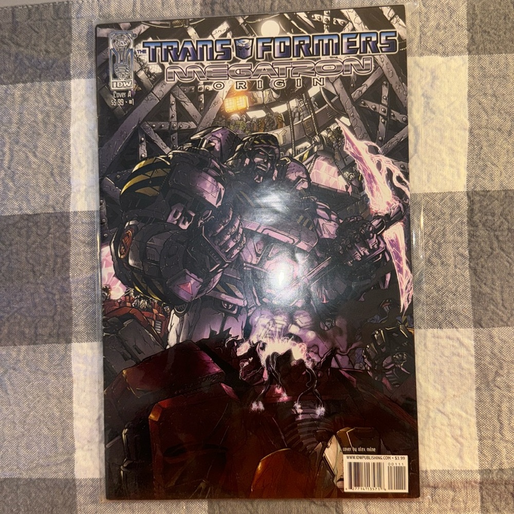 IDW TRANSFORMERS MEGATRON ORIGIN